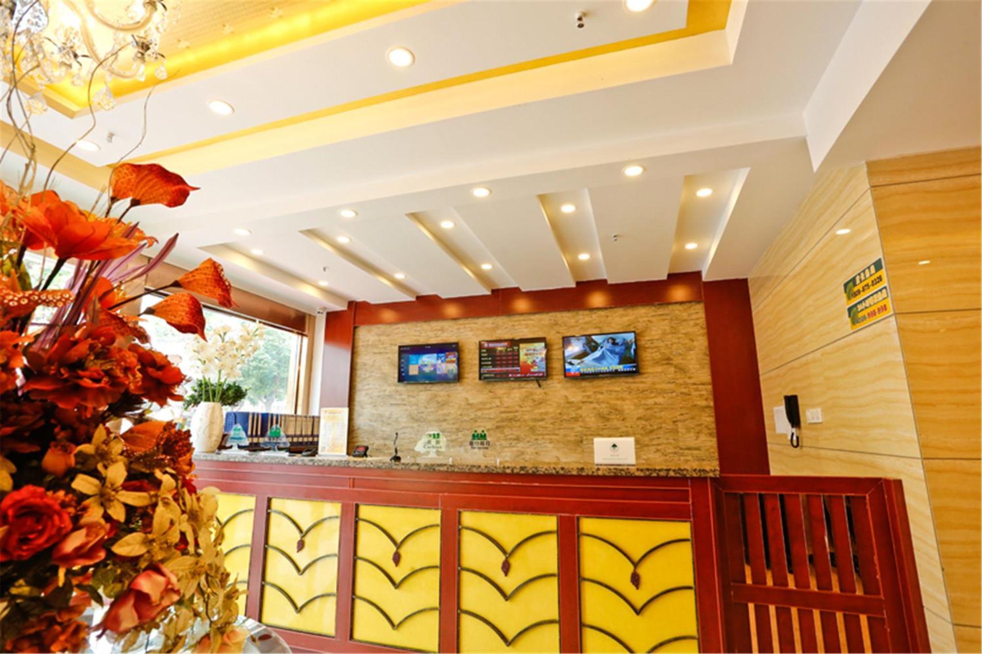 Greentree Inn Liaoning Dalian Development Zone Jinma Road Pedestrian Street Express Hotel Exterior foto